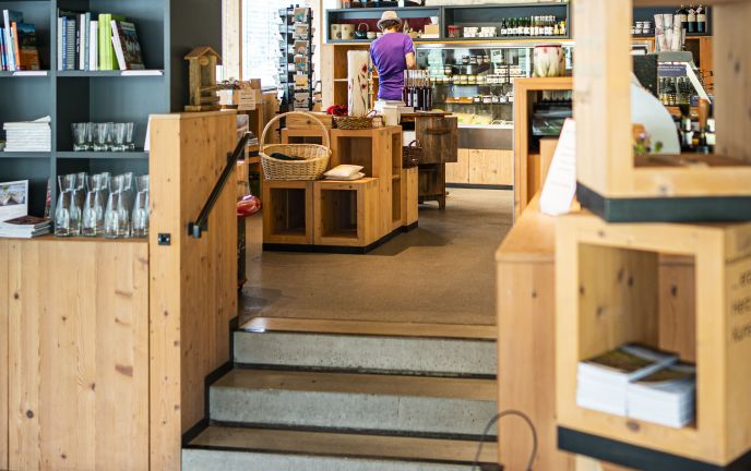 Shop im Biosphärenparkhaus in Sonntag