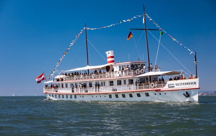 Bodenseeschifffahrt MS Österreich, Hard 