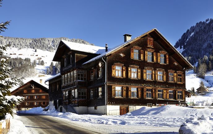 Architektur im Bregenzerwald, Bergbrennerei Löwen i Au