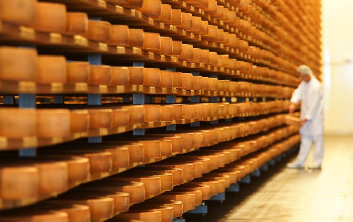 Käsekeller in Lingenau, Bregenzerwald