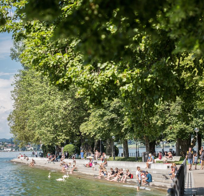 Sunset Stufen Molo, Hafen Bregenz Sunset Stufen Molo, Hafen Bregenz
