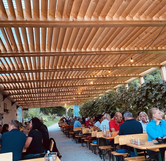 Garten Heuriger Möth in Bregenz