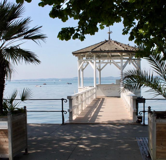 Fischersteg Bregenz Hafen Fischersteg Bregenz Hafen