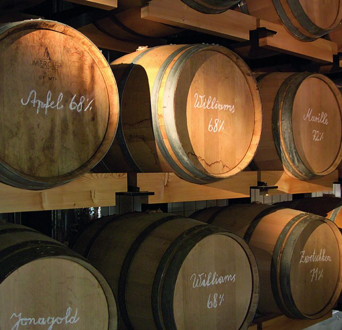 Lagerfässer Prinz Brennerei Lagerfässer Prinz Brennerei