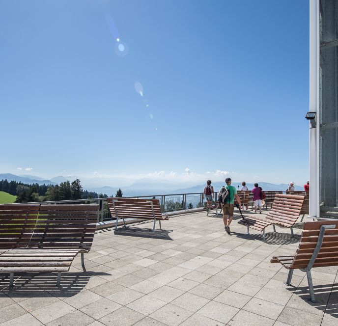 Bergstation Pfänderbahn  Bergstation Pfänderbahn