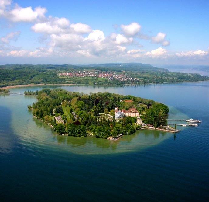 Luftaufnahme Insel Mainau Luftaufnahme Insel Mainau