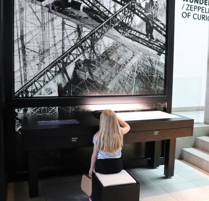 Ausstellung Zeppelin Museum in Friedrichshafen