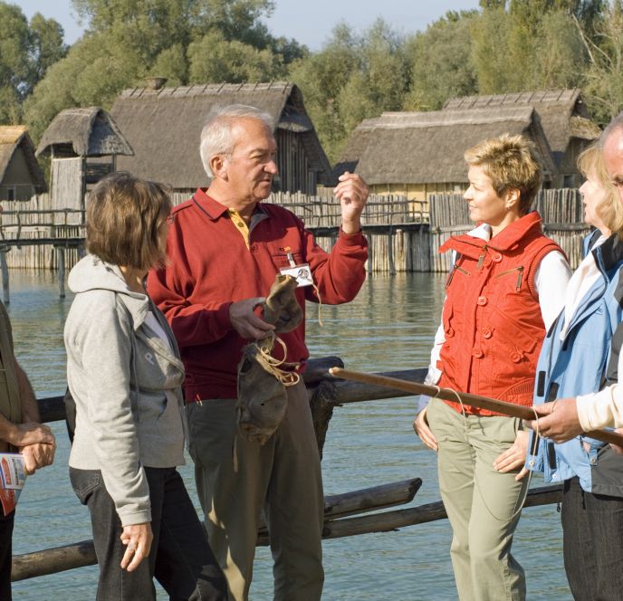Führung Pfahlbaumuseum, Unteruhldinge Führung Pfahlbaumuseum, Unteruhldinge