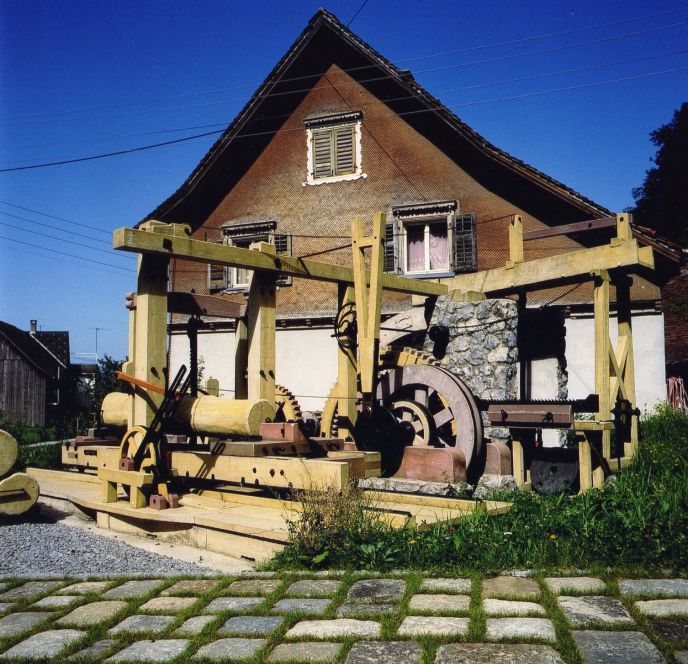 Aussenansicht Stoffels Säge-Mühle in Hohenems Aussenansicht Stoffels Säge-Mühle in Hohenems