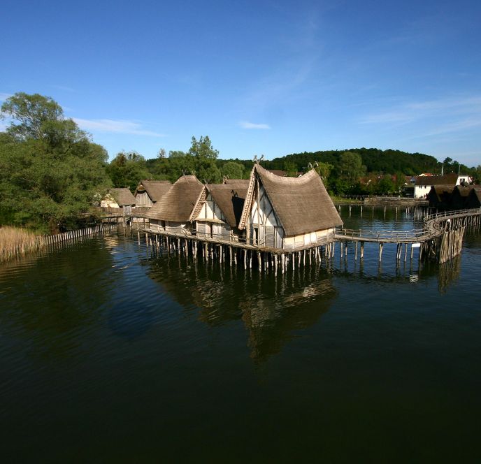 Häuser Pfahlbaumuseum, Unteruhldingen