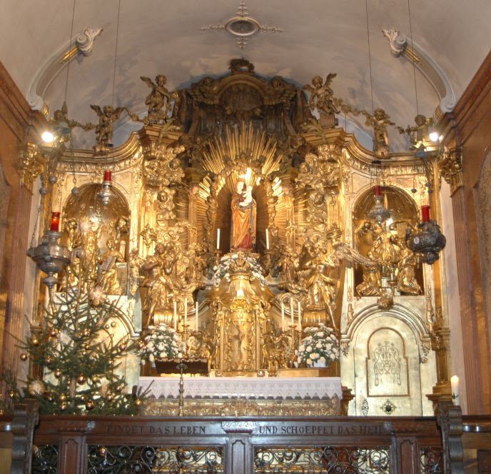 Altar in der Basilika Rankweil