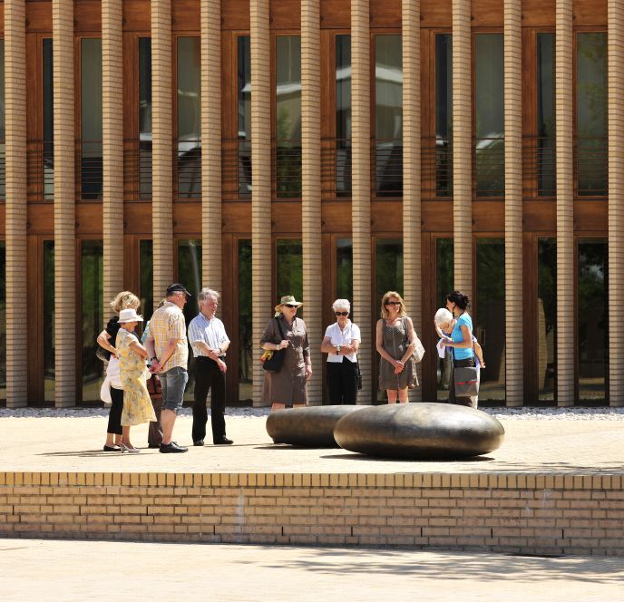 Führung in Bad Ragartz, Liechtenstein