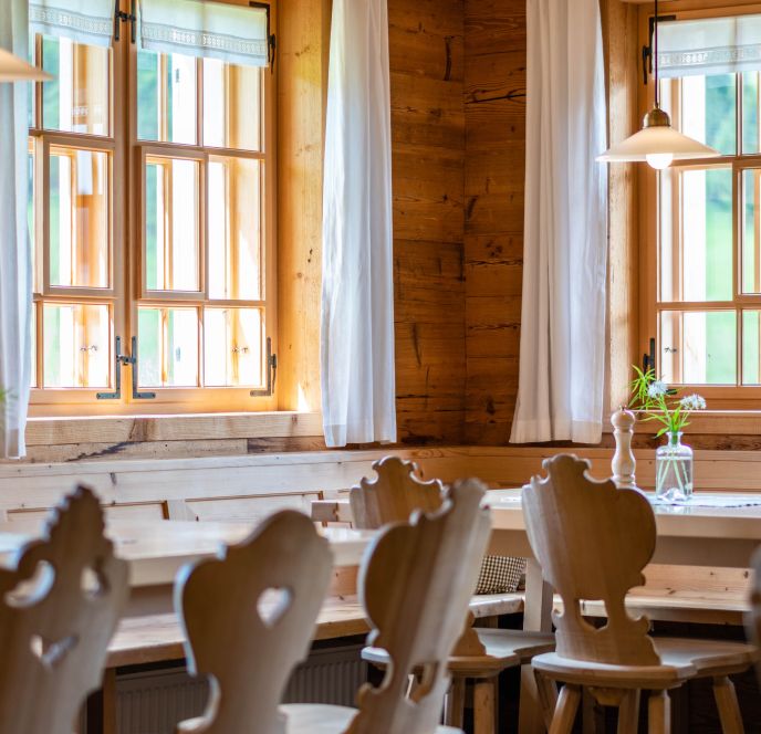 Jagdgasthaus Egender in Schönenbach, Bregenzerwald