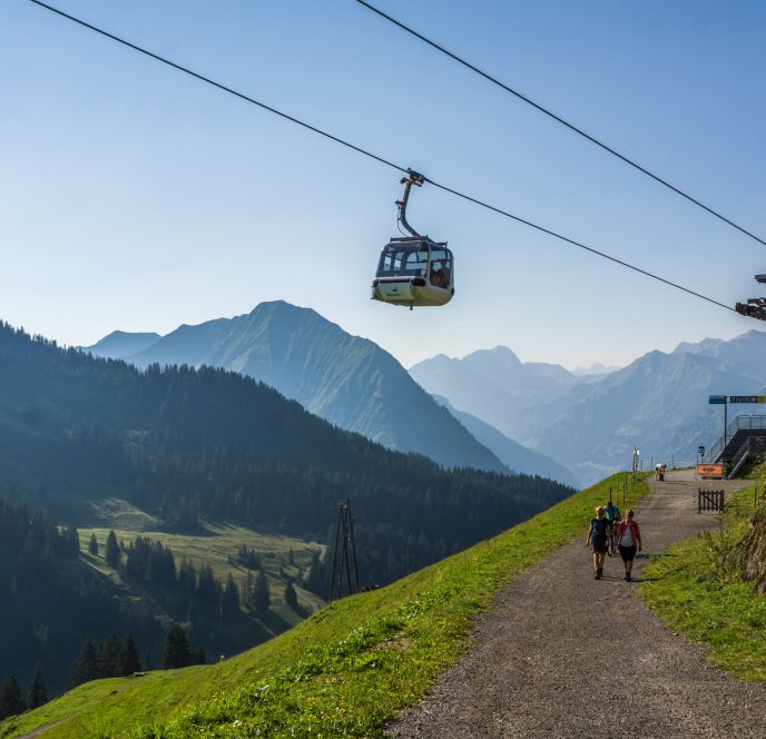 Diedamskofbahn Mittelstation, Bregenzerwald Diedamskofbahn Mittelstation, Bregenzerwald