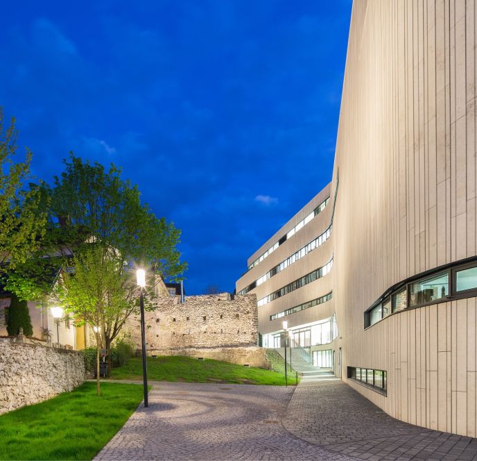 Aussenansicht Montforthaus, Feldkirch  Aussenansicht Montforthaus, Feldkirch