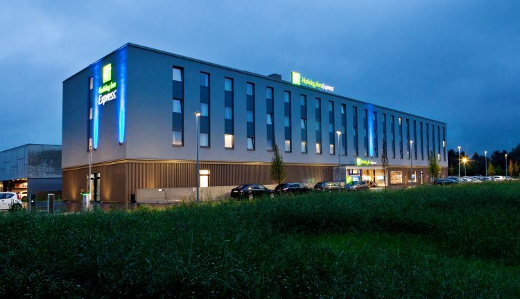Aussenansicht Holiday Inn Express, Gruppenhotel Lustenau Aussenansicht Holiday Inn Express, Gruppenhotel Lustenau
