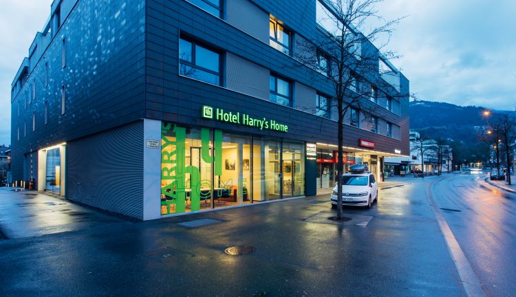 Harry's Home Hotel Dornbirn, Außenansicht © Daniel Zangerl Harry's Home Hotel Dornbirn, Außenansicht © Daniel Zangerl