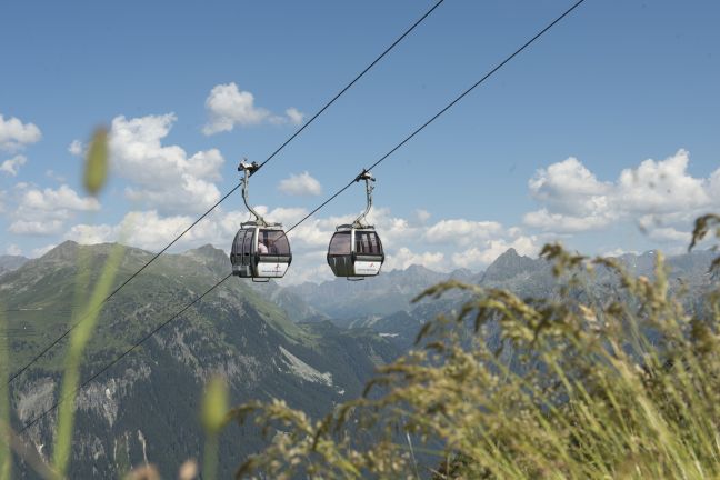 Versettla Seilbahn im Silvretta Montafon Gebiet Versettla Seilbahn im Silvretta Montafon Gebiet